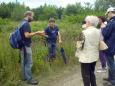 Botanische Exkursion in der Bergbaufolgelandschaft